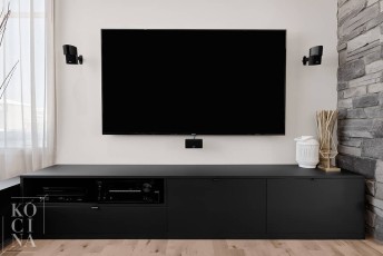 meuble de salon pour tv créé sur mesure